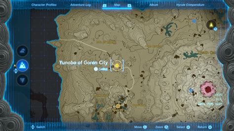goron city map
